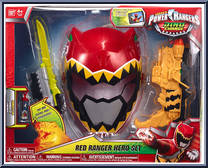 Red Ranger Hero Set from Power Rangers Dino Charge - Role Play manufactured by Bandai [Front]