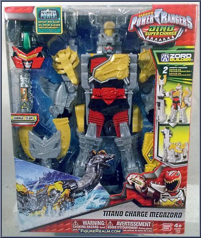 Titano Charge Megazord - Power Rangers Dino Super Charge - Deluxe ...