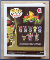 Dragonzord (Black & Gold) from Power Rangers - Pop! Vinyl Figures manufactured by Funko [Back]