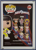 Trini from Power Rangers - Pop! Vinyl Figures manufactured by Funko [Back]