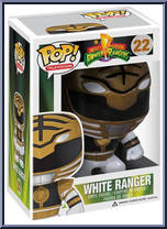 White Ranger (TV) from Power Rangers - Pop! Vinyl Figures manufactured by Funko [Front]
