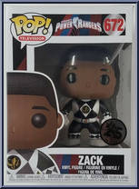 Zack from Power Rangers - Pop! Vinyl Figures manufactured by Funko [Front]