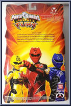 Red Ranger Battler Set from Power Rangers Jungle Fury - Role Play manufactured by Bandai [Back]