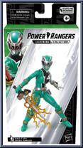 Dino Fury Green Ranger from Power Rangers Lightning Collection - Dino Fury manufactured by Hasbro [Front]