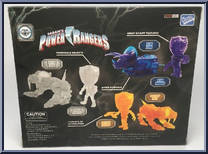 Blue Ranger / Zord (Clear Blue) from Power Rangers - Exclusives manufactured by Loyal Subjects [Back]