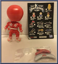 Red Ranger (Metallic) from Power Rangers - Wave 2 - Movie manufactured by Loyal Subjects [Loose]
