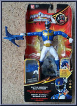 Battle Morphin Blue Ranger from Power Rangers Megaforce - Morphin manufactured by Bandai [Front]