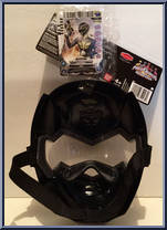 Black Ranger Mask from Power Rangers Megaforce - Role Play manufactured by Bandai [Back]