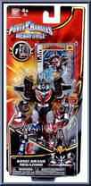 Gosei Grand Megazord from Power Rangers Megaforce - Megazords manufactured by Bandai [Front]