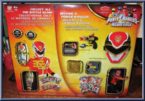 Red Ranger Training Set from Power Rangers Megaforce - Role Play manufactured by Bandai [Back]