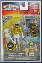 Ultra Metallic Force Yellow Ranger Action Figure