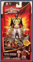 Ultra Morphin Black Ranger from Power Rangers Megaforce - Morphin manufactured by Bandai [Front]