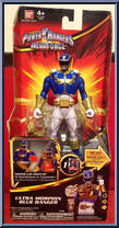 Ultra Morphin Blue Ranger from Power Rangers Megaforce - Morphin manufactured by Bandai [Front]