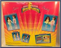 Yellow & Pink Rangers (Aisha & Kimberly) (Ornament) from Power Rangers Mighty Morphin - For Girls manufactured by Bandai [Back]