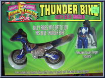 Blue Ranger from Power Rangers Mighty Morphin - Thunder Bikes manufactured by Bandai [Front]