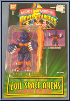 Clawing Dramole from Power Rangers Mighty Morphin - Evil Space Aliens - Series 1 manufactured by Bandai [Front]