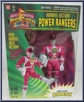 Karate Kickin' Kimberly (Pink Ranger) Action Figure