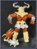 Slash & Block Minotaur from Power Rangers Mighty Morphin - Evil Space Aliens - Series 1 manufactured by Bandai [Loose]
