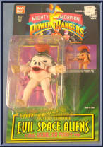 Food-Gobbling Pudgy Pig from Power Rangers Mighty Morphin - Evil Space Aliens - Series 1 manufactured by Bandai [Front]