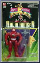 Red Ninja Ranger (Sword Slashing) from Power Rangers Mighty Morphin - Ninja Rangers manufactured by Bandai [Front]