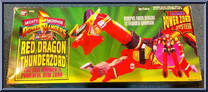 Red Dragon ThunderZord from Power Rangers Mighty Morphin - Zords manufactured by Bandai [Front]