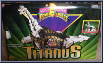 Return of Titanus from Power Rangers Mighty Morphin - Zords manufactured by Bandai [Front]