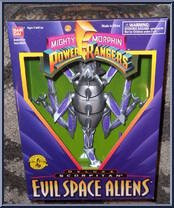 Scorpitan from Power Rangers Mighty Morphin - Deluxe Evil Space Aliens [8" Scale] - Series 2 manufactured by Bandai [Front]