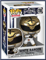 White Ranger from Power Rangers Mighty Morphin Movie - Pop! Vinyl Figures manufactured by Funko [Front]