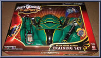 Green Power Ranger Training Set from Power Rangers Mystic Force - Role Play manufactured by Bandai [Front]