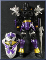 Mystic Light Knight Wolf from Power Rangers Mystic Force - Basic Series manufactured by Bandai [Loose]