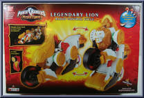Legendary Lion Radio Control Cycle from Power Rangers Mystic Force - Radio Control manufactured by Bandai [Back]