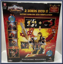 Manticore Megazord from Power Rangers Mystic Force - Box Sets manufactured by Bandai [Back]