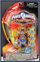 Mystic Morph Red Dragon Fire Ranger from Power Rangers Mystic Force - Basic Series manufactured by Bandai [Front]