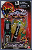 Mystic Morpher and Magi Staff (Green Morpher) (Disney) from Power Rangers Mystic Force - Role Play manufactured by Bandai [Front]