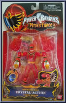 Red Crystal Action Power Ranger from Power Rangers Mystic Force - Basic Series manufactured by Bandai [Front]