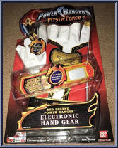 Red Legend Power Ranger Electronic Hand Gear from Power Rangers Mystic Force - Role Play manufactured by Bandai [Front]