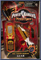 Red Power Ranger Gear (Disney) from Power Rangers Mystic Force - Role Play manufactured by Bandai [Front]