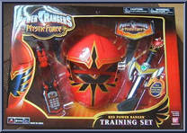 Red Power Ranger Training Set from Power Rangers Mystic Force - Role Play manufactured by Bandai [Front]