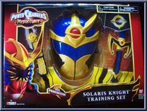 Solaris Knight Training Set from Power Rangers Mystic Force - Role Play manufactured by Bandai [Front]