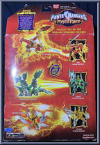 Yellow Power Ranger to Thunder Dragon from Power Rangers Mystic Force - 6.5" Scale manufactured by Bandai [Back]