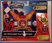 DX Ninja Battle Morpher (Yellow) from Power Rangers Ninja Steel - Role Play manufactured by Bandai [Front]