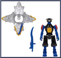 Armored Dragon Zord from Power Rangers Ninja Steel - Armored manufactured by Bandai [Loose]