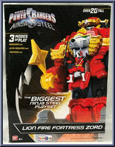 Lion Fire Fortress Zord Action Figure