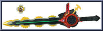 Ninja Master Blade from Power Rangers Ninja Steel - Role Play manufactured by Bandai [Loose]