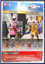 Pink Ranger Action Hero from Power Rangers Ninja Steel - Action Heroes manufactured by Bandai [Back]