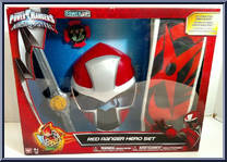 Red Ranger Hero Set from Power Rangers Ninja Steel - Role Play manufactured by Bandai [Front]