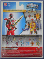 Ninja Master Mode Red Ranger from Power Rangers Ninja Steel - Ninja Master Mode manufactured by Bandai [Back]