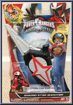 Sword Star Shooter from Power Rangers Ninja Steel - Role Play manufactured by Bandai [Front]