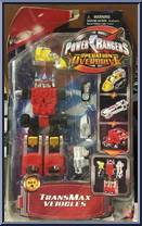 TransMax Vehicles - Set A from Power Rangers Operation Overdrive - TransMax Vehicles manufactured by Bandai [Front]