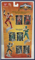 Mighty Morphin' Green Ranger from Power Rangers RPM - Super Legends Extreme manufactured by Bandai [Back]
